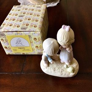 Precious Moments Porcelain Figurine- Thou Art Mine